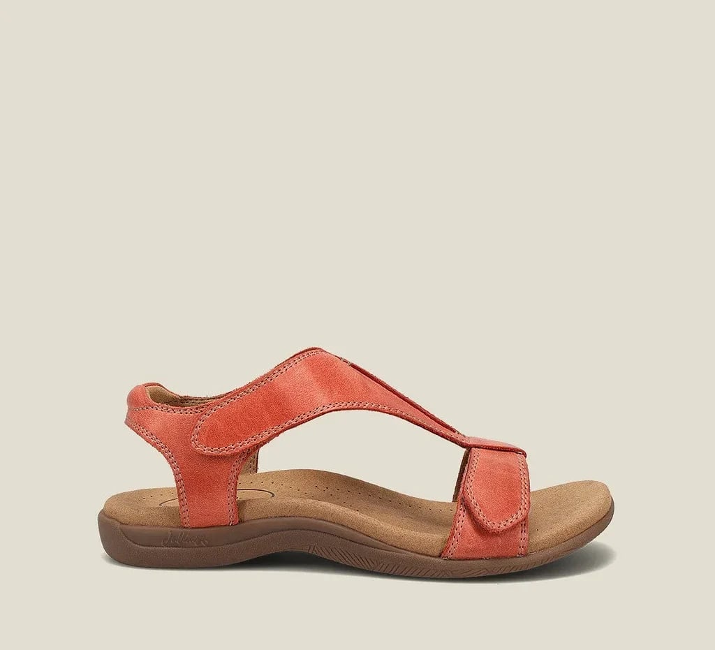 Megan – Verstellbare orthopädische Ledersandalen mit Fußgewölbeunterstützung