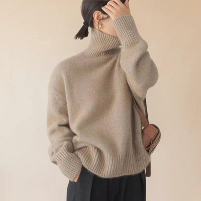 The soft cashmere for cold days