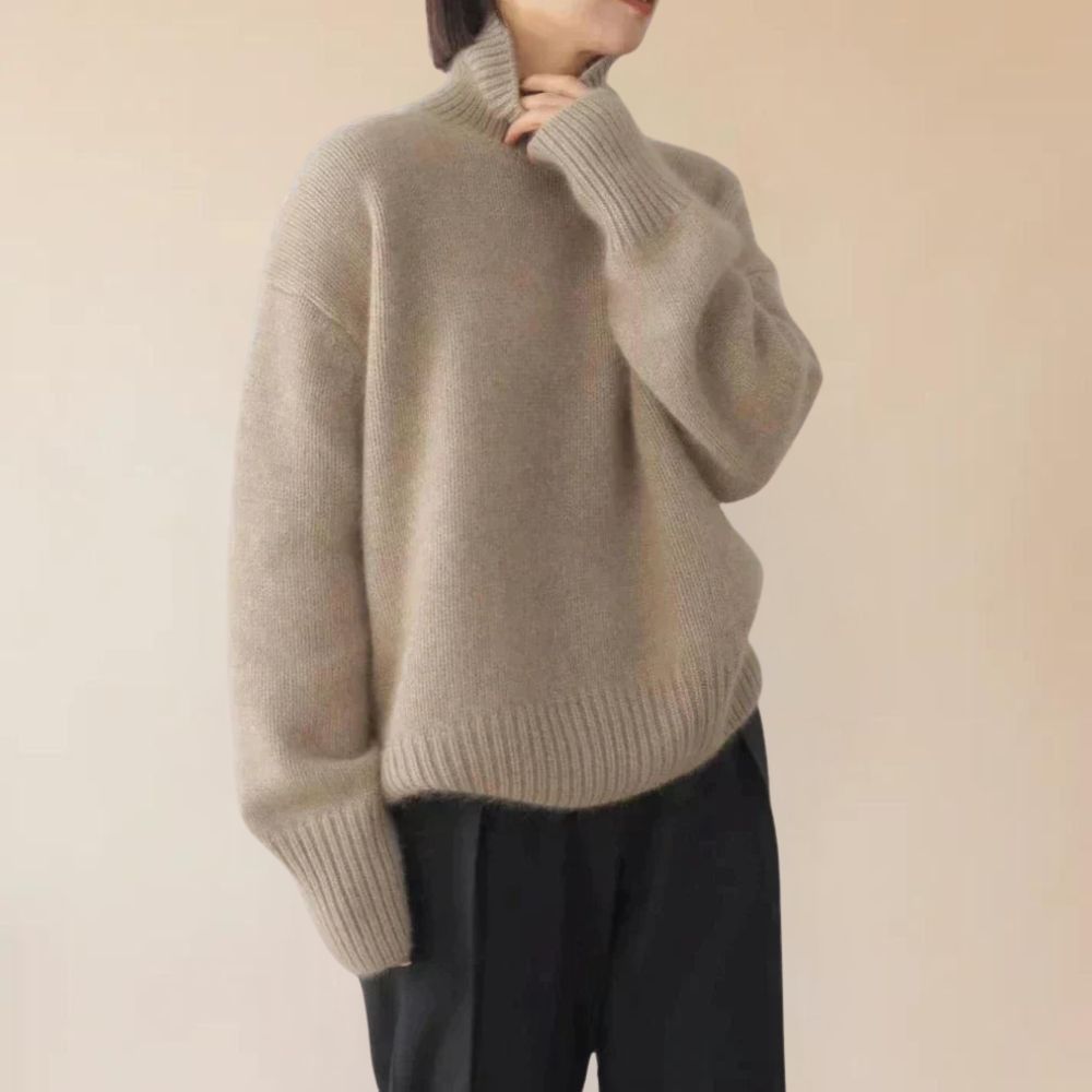 The soft cashmere for cold days