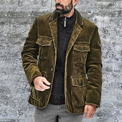 Mike – Vintage-Stil Warme Jacke