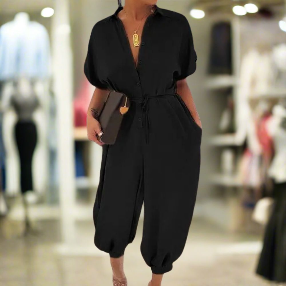 Jumpsuit effortlessly combines style and comfort