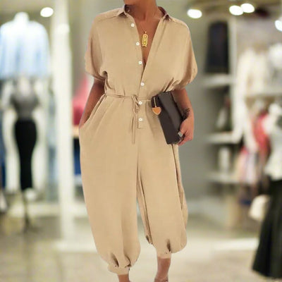 Jumpsuit effortlessly combines style and comfort