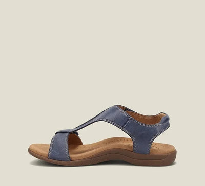 Megan - Adjustable orthopedic leather sandals with arch support