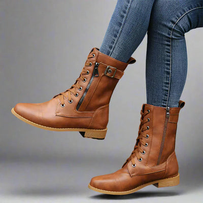 Elara – Timeless lace-up boots